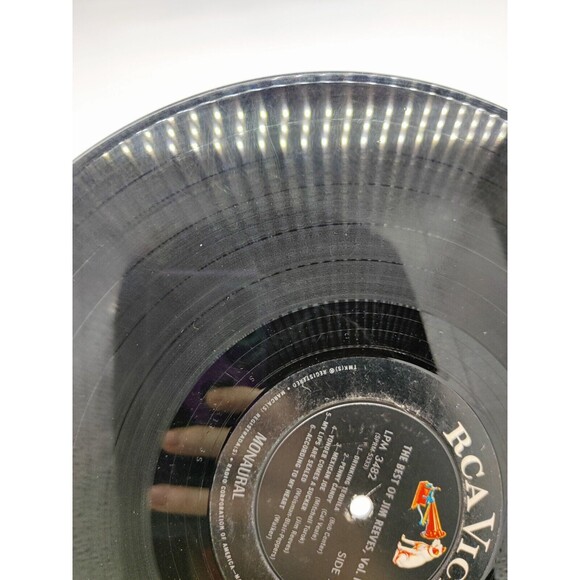 Vintage 1966 Jim Reeves Distant Drums Record Vinyl RCA-Victor LP 1960s Music '66 - Picture 11 of 11
